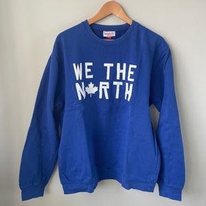 Toronto Raptors blue sweatshirt